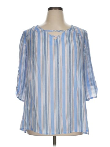 Catherines 3/4 Sleeve Blouse (view 1)