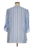 Catherines Blue 3/4 Sleeve Blouse Size 0X - photo 2