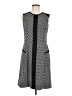 Evan Picone Houndstooth Gray Casual Dress Size 8 - photo 1