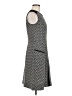 Evan Picone Houndstooth Gray Casual Dress Size 8 - photo 4