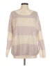 Free People Stripes Tan Pullover Sweater Size M - photo 1