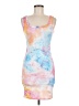 Shein Tie-dye White Cocktail Dress Size M - photo 1