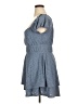 rue21 Hearts Blue Casual Dress Size XL - photo 5