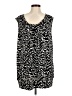 Worthington Black Sleeveless Blouse Size M (estimated) - photo 1