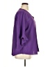 Unbranded 100% Polyester Purple 3/4 Sleeve Blouse Size XL - photo 4