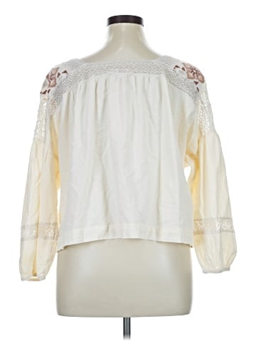 Lucky Brand 3/4 Sleeve Blouse (view 2)