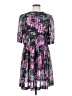 Assorted Brands Print Purple Cocktail Dress Size S (estimated) - photo 1