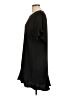 Charles Henry Solid Black Casual Dress Size L - photo 5