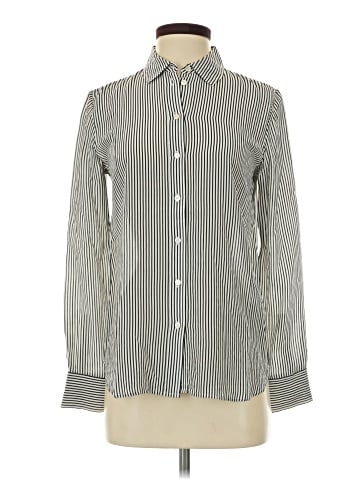 Everlane Long Sleeve Silk Top (view 1)
