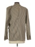 Shein Houndstooth Gold Blazer Size 4 - photo 2