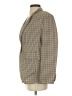 Shein Houndstooth Gold Blazer Size 4 - photo 5