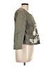 Nic + Zoe Floral Green Jacket Size 10 - photo 4