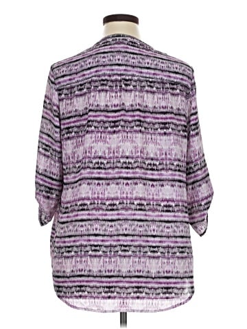 Faded Glory 3/4 Sleeve Blouse (view 2)