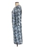 Smashed Lemon Chevron-herringbone Blue Casual Dress Size 10 - photo 5
