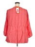 Fever 100% Rayon Pink 3/4 Sleeve Blouse Size XXL - photo 2