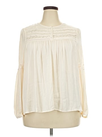 LC Lauren Conrad Long Sleeve Blouse (view 1)