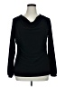 Halogen Black Long Sleeve Top Size 1X - photo 1