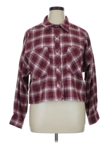 Ci Sono Long Sleeve Button-Down Shirt (view 1)