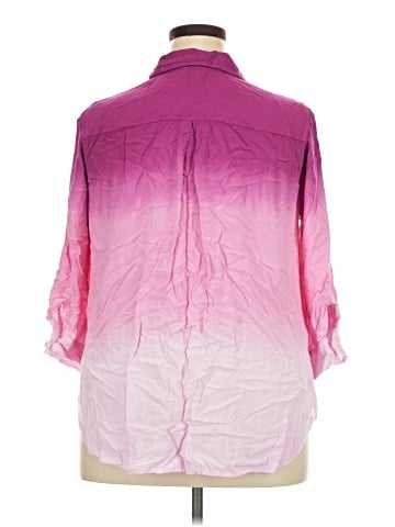 Intro 3/4 Sleeve Button-Down Shirt (view 2)