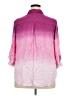 Intro Color Block Pink 3/4 Sleeve Button-Down Shirt Size 2X - photo 2