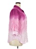 Intro Color Block Pink 3/4 Sleeve Button-Down Shirt Size 2X - photo 4