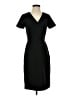 J.Crew Solid Black Casual Dress Size 0 - photo 1