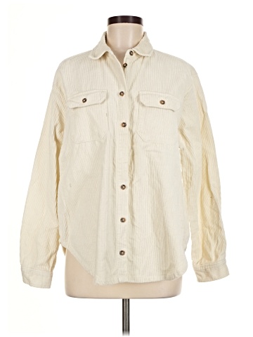 Double Zero Long Sleeve Button-Down Shirt (view 1)