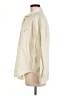 Double Zero Solid Ivory Long Sleeve Button-Down Shirt Size M - photo 5