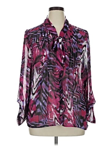 Laura Scott Long Sleeve Blouse (view 1)