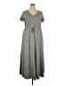 Torrid Gray Casual Dress Size 2X Plus (2) - photo 1