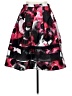 Relativity 100% Polyester Print Red Formal Skirt Size XL - photo 2