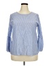 Apt. 9 Blue 3/4 Sleeve Blouse Size XXL - photo 1