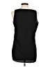 Milano 100% Polyester Black Sleeveless Blouse Size M - photo 2