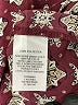 Halogen 100% Polyester Burgundy Long Sleeve Blouse Size L - photo 8