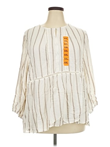 Fever 3/4 Sleeve Blouse (view 1)