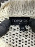 Topshop Chevron-herringbone Ivory Turtleneck Sweater Size M - photo 7