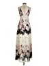 En Creme 100% Polyester Floral Ivory Cocktail Dress Size S - photo 2