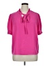 CeCe Pink Short Sleeve Blouse Size 1X - photo 1