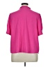 CeCe Pink Short Sleeve Blouse Size 1X - photo 2