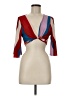 Lani Red 3/4 Sleeve Top Size M - photo 1