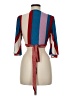 Lani Red 3/4 Sleeve Top Size M - photo 2