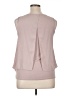 Bar III Gray Tan Sleeveless Blouse Size XL - photo 2