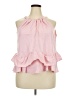 Unbranded 100% Polyester Pink Sleeveless Blouse Size XXL - photo 1