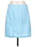 Shein Solid Blue Casual Skirt Size S - photo 1