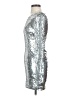 Superdown 100% Polyester Metallic Silver Cocktail Dress Size S - photo 5