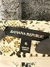 Banana Republic 100% Polyester Animal Print Silver Casual Pants Size 6 - photo 7