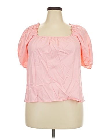 Nine West Short Sleeve Blouse (view 1)