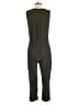 J.Crew 100% Polyester Solid Green Jumpsuit Size 8 - photo 2