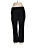 White House Black Market Solid Black Active Pants Size 12 - photo 1