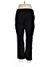 White House Black Market Solid Black Active Pants Size 12 - photo 2